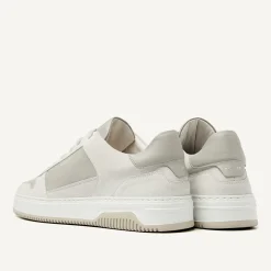 Heren Nubikk Basket Court Lichtgrijze Sneakers Voor Heren