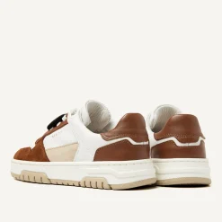 Nubikk Basket Court JR Bruine Sneakers Voor Kids