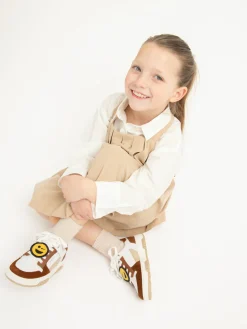 Nubikk Basket Court JR Bruine Sneakers Voor Kids