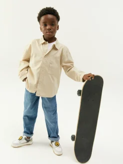 Nubikk Basket Court JR Wit Grijze Sneakers Voor Kids