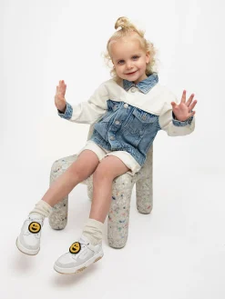 Nubikk Basket Court JR Witte Sneakers Voor Kids