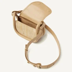 DAMES Nubikk Bobby Mini Bag Beige Tas Voor Dames