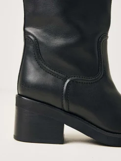 DAMES Nubikk Cassy Boot Zwarte Boots Voor Dames