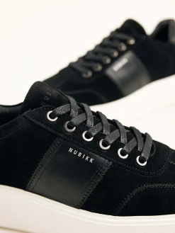 DAMES Nubikk Elise Wing Zwarte Sneakers Voor Dames