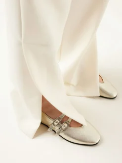 DAMES Nubikk Gisele Grace Gouden Ballerina's Voor Dames