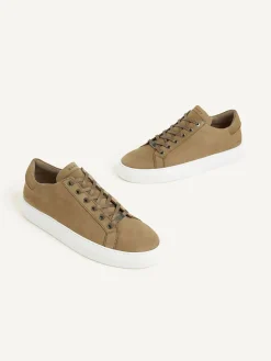 Heren Nubikk Jagger Pure Bruine Sneakers Voor Heren