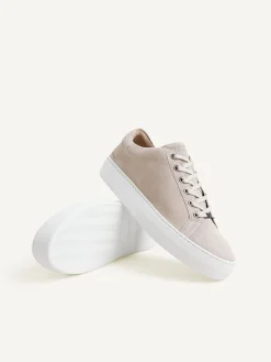 Heren Nubikk Jagger Pure Taupe Sneakers Voor Heren