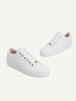 Heren Nubikk Jagger Pure Witte Sneakers Voor Heren