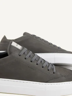 Heren Nubikk Jagger Tora Donkergrijze Sneakers Voor Heren