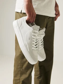 Heren Nubikk Jagger Tora Off White Sneakers Voor Heren