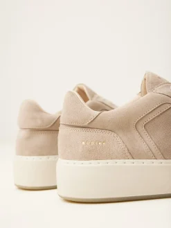 Heren Nubikk Jiro Luca Beige Sneakers Voor Heren