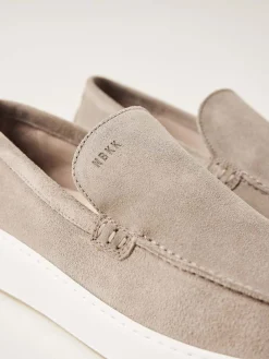 Heren Nubikk Jiro Mio Beige Loafers Voor Heren