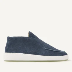 DAMES Nubikk Jiro Sua Denim Suede Loafers For Women