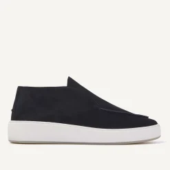Heren Nubikk Jiro Suo Blauwe Mid Loafers Voor Heren