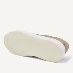 Heren Nubikk Jiro Suo Taupe Mid Loafers Voor Heren