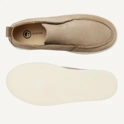 Nubikk Jiro Suo K Taupe Loafers Voor Kids