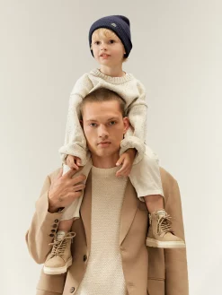 Nubikk Jonah Dune JR Taupe Boots Voor Kids