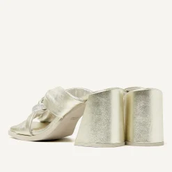 DAMES Nubikk Lana Twist Gouden Sandalen Voor Dames