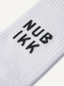DAMES Nubikk Nova Witte Sokken Voor Dames