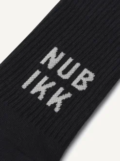 Heren Nubikk Nova Zwarte Sokken Voor Heren