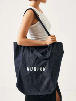 DAMES/Heren Nubikk Denim Shopper