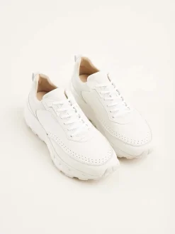 Heren Nubikk Oberon Reese Witte Sneakers Voor Heren