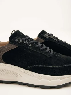 Heren Nubikk Oberon Reese Zwarte Sneakers Voor Heren