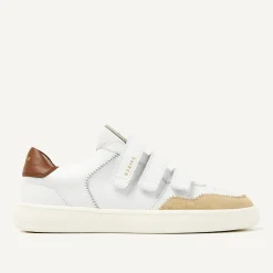 DAMES Nubikk Ray Straps Witte Sneakers Voor Dames