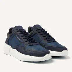 Heren Nubikk Roque Road Curl Donkerblauwe Sneakers Voor Heren