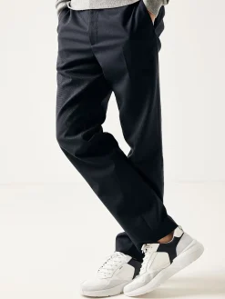 Heren Nubikk Roque Road Wave Navy Witte Sneakers Voor Heren