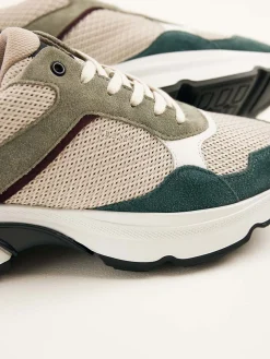 DAMES Nubikk Ross Jaden Donkergroene Sneakers Voor Dames