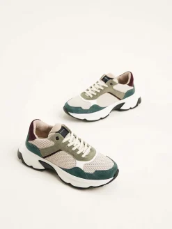 DAMES Nubikk Ross Jaden Donkergroene Sneakers Voor Dames