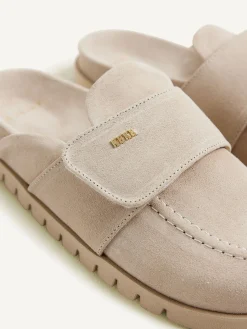 DAMES Nubikk Teddy Montana Beige Slippers Voor Dames