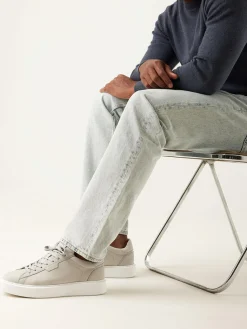 Heren Nubikk Vince Tora Lichtgrijze Sneakers Voor Heren