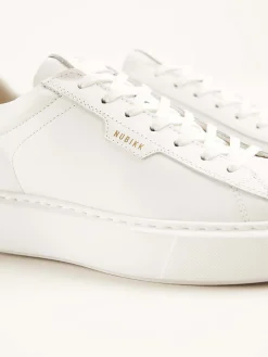 DAMES Nubikk Vince Tora Witte Sneakers Voor Dames