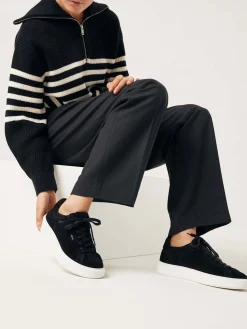 DAMES Nubikk Vince Tora Zwarte Sneaker Voor Dames