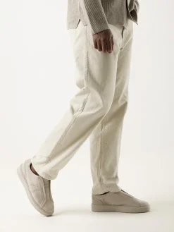 Heren Nubikk Vince Viggo Beige Suede Sneakers Voor Heren